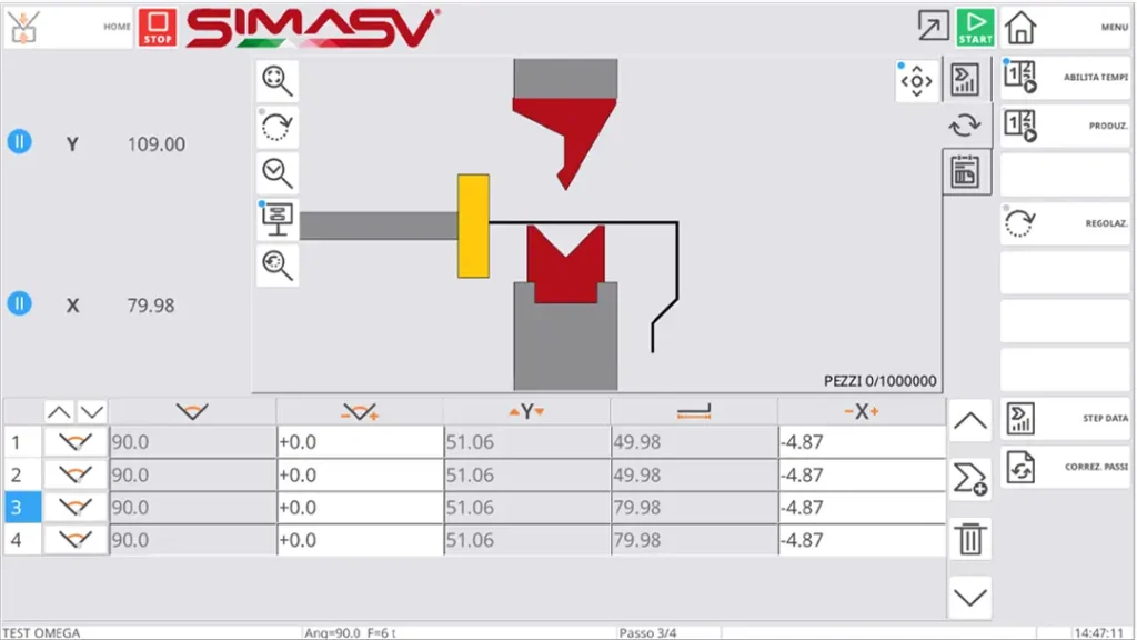 serie cnc T400 SOFTWARE memoli
